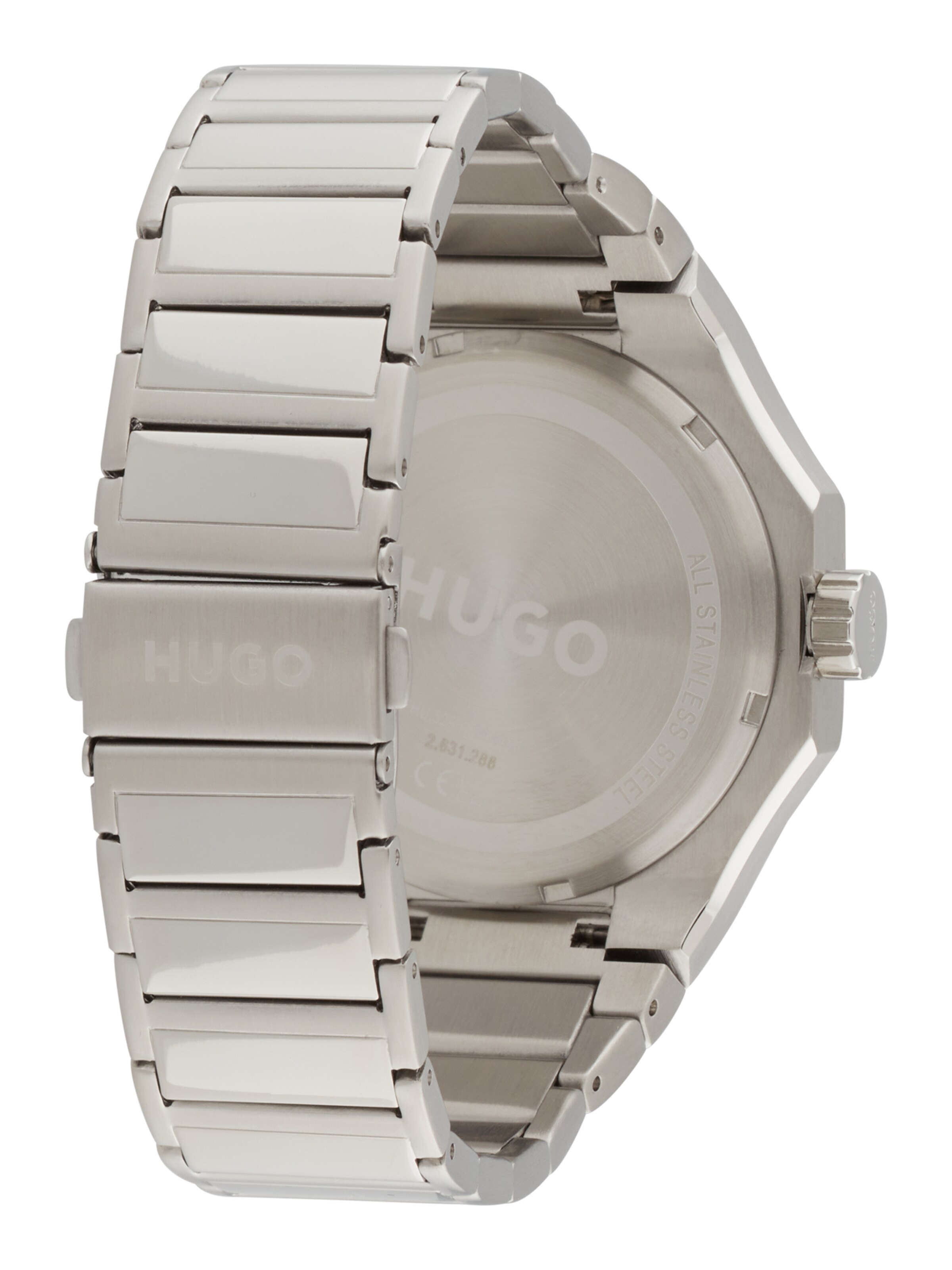 HUGO Αναλογικό ρολόι '#GRAIL SKELETON' σε ασημί