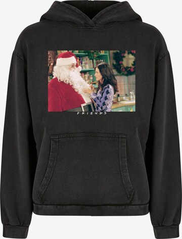 ABSOLUTE CULT Sweatshirt 'Friends - Santa Chandler' in Schwarz: predná strana