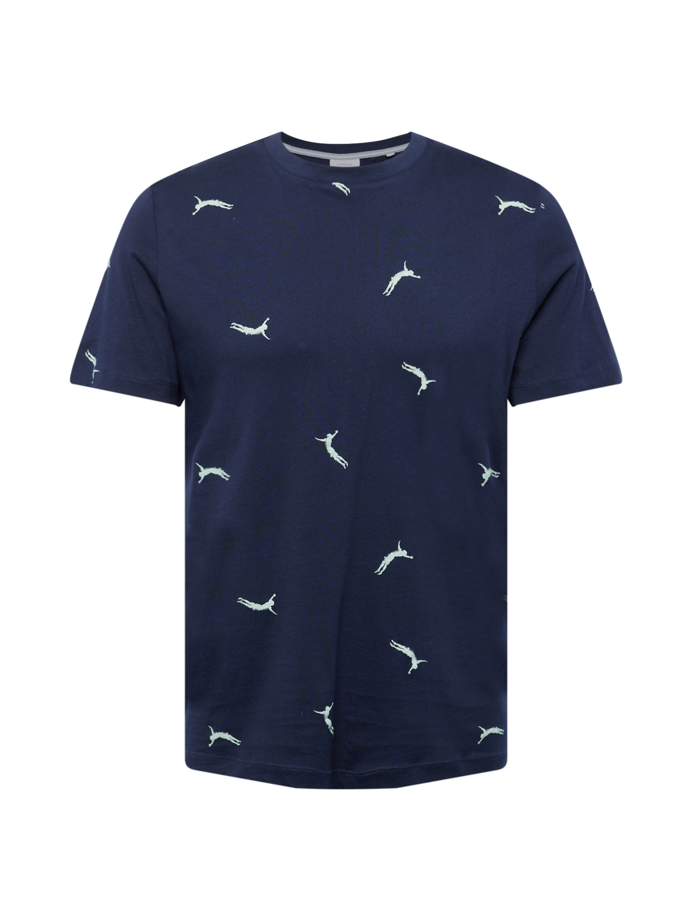 T-Shirt s.Oliver en bleu : devant