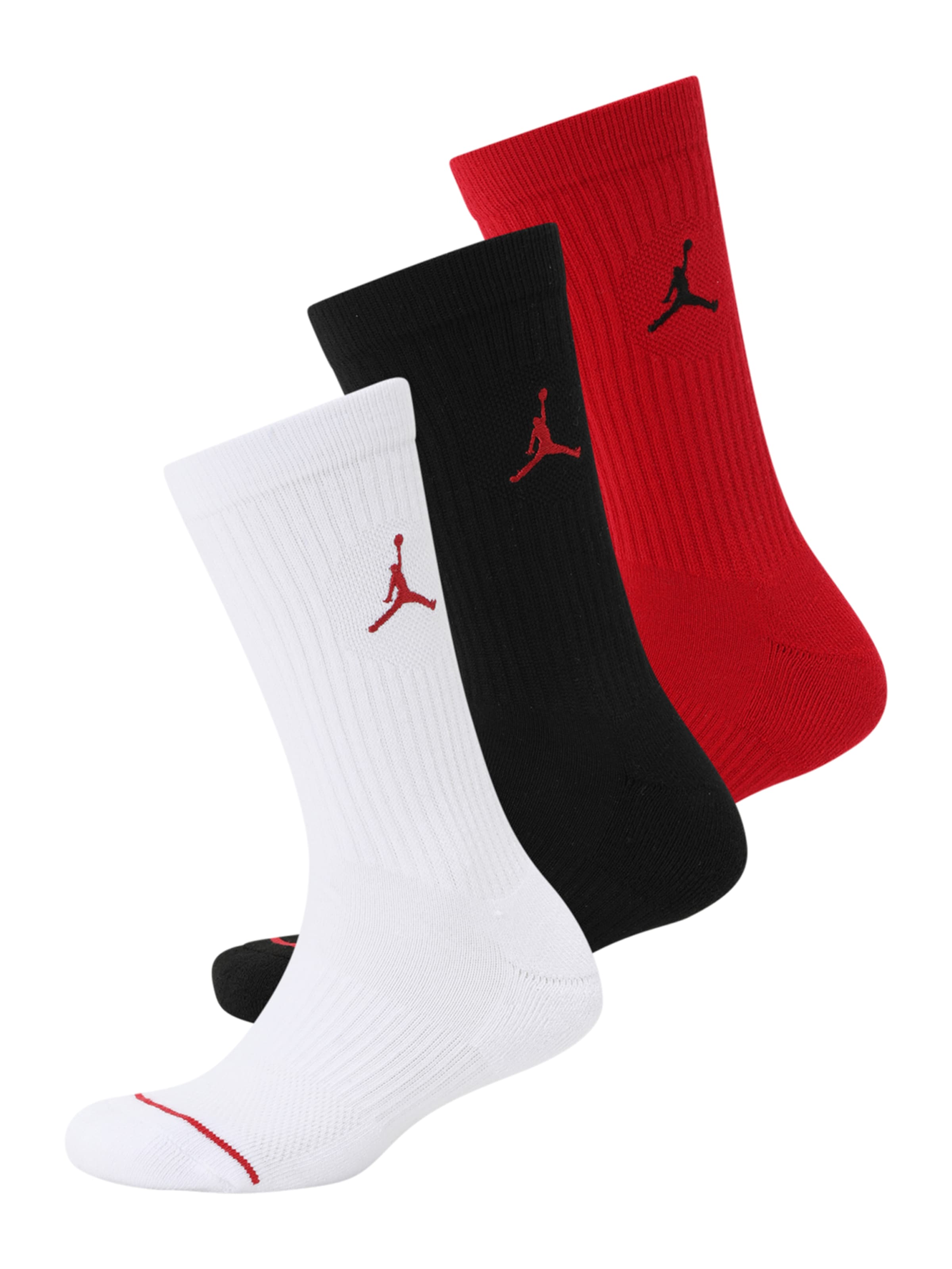 Jordan Κάλτσες σε κόκκινο: μπροστά