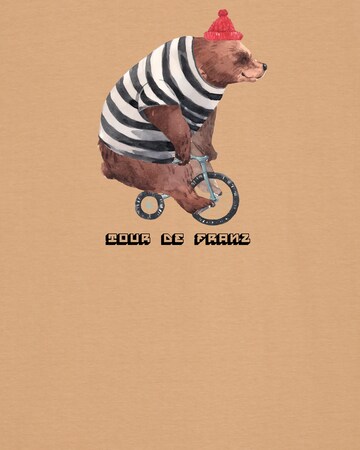 Watapparel Shirt 'Tour de Franz' in Beige
