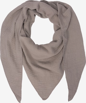 Seasons of April Sjaal 'Luisa' in Bruin: voorkant