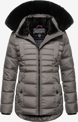 NAVAHOO Winterjacke in Grau: Vorderseite