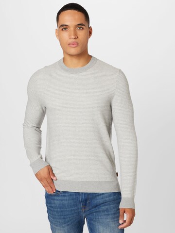 BOSS Pullover 'Avobano' in Grau: predná strana