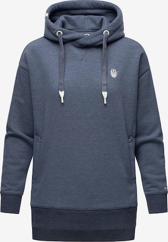 Sweat-shirt 'Silberengelchen' NAVAHOO en bleu : devant