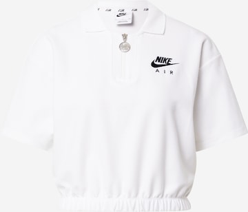 Maglietta di Nike Sportswear in bianco: frontale