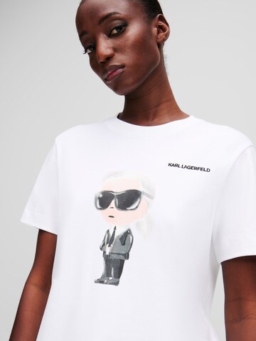 Karl Lagerfeld - Camiseta en blanco