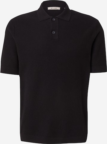 Only & Sons Тениска 'ONSTONY' в черно: отпред
