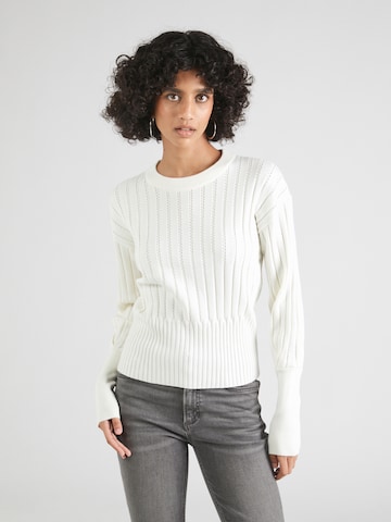 BOSS Black Sweater 'Fempali' in White: front