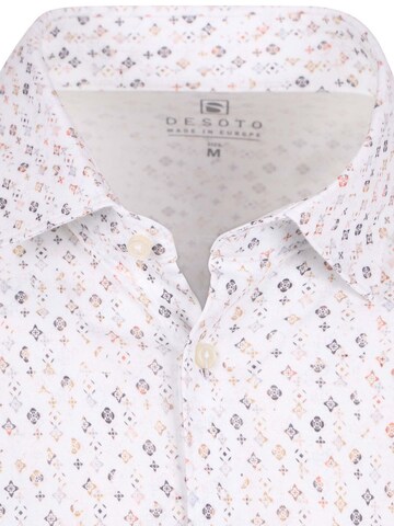 DESOTO Slim fit Overhemd in Wit