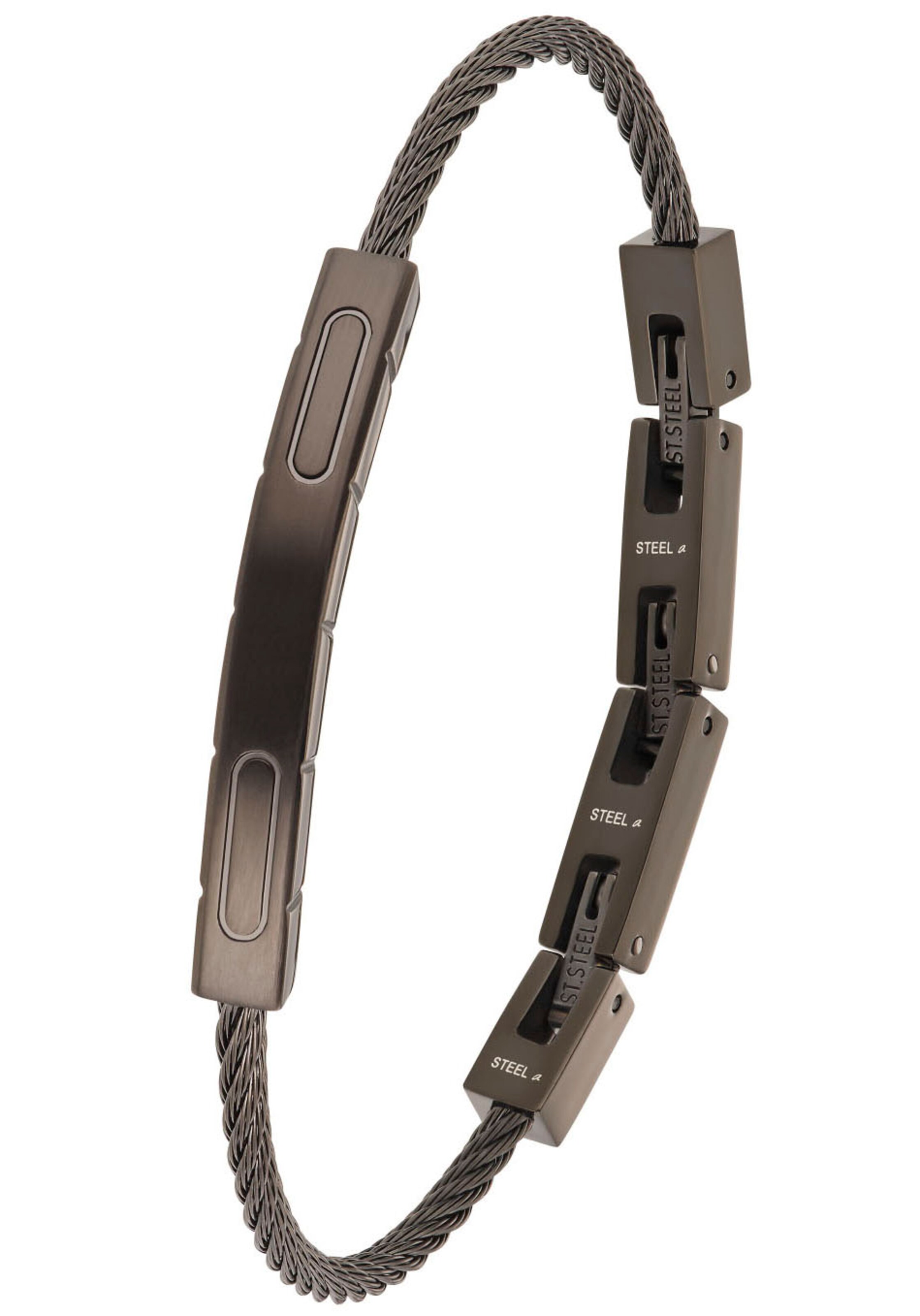 s.Oliver Bracelet in Grey: front