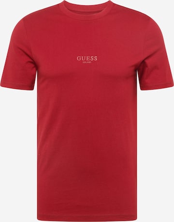 GUESS T-shirt 'Aidy' i röd: framsida