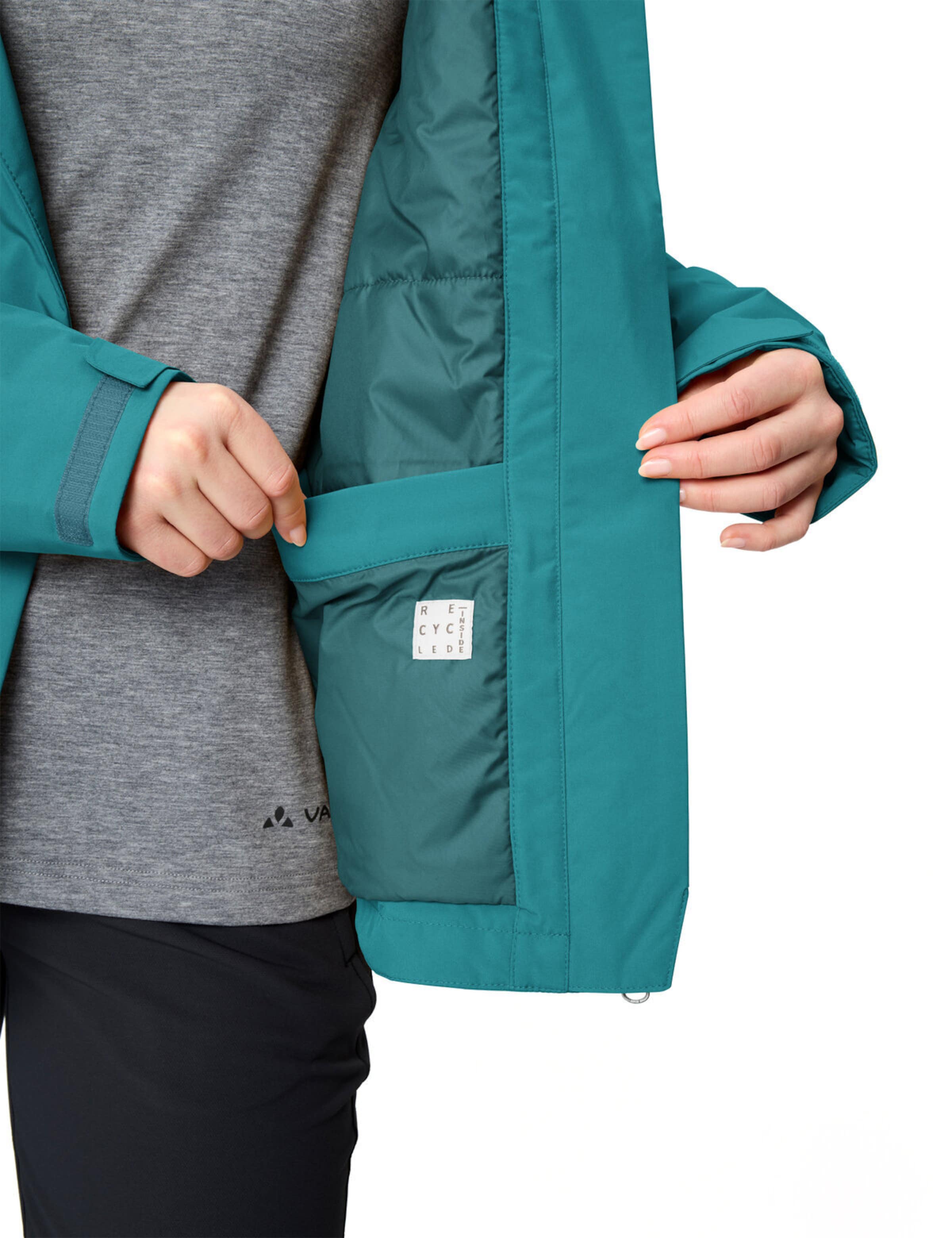 VAUDE Outdoorjacke 'Rosemoor II' in Grün