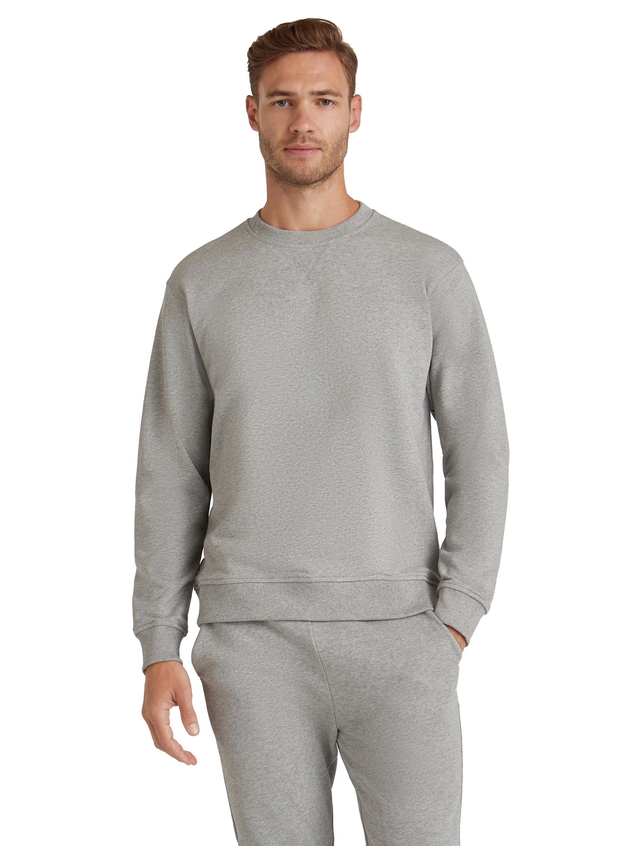 FALKE Sweatshirt 'Sweat' in Grey: front