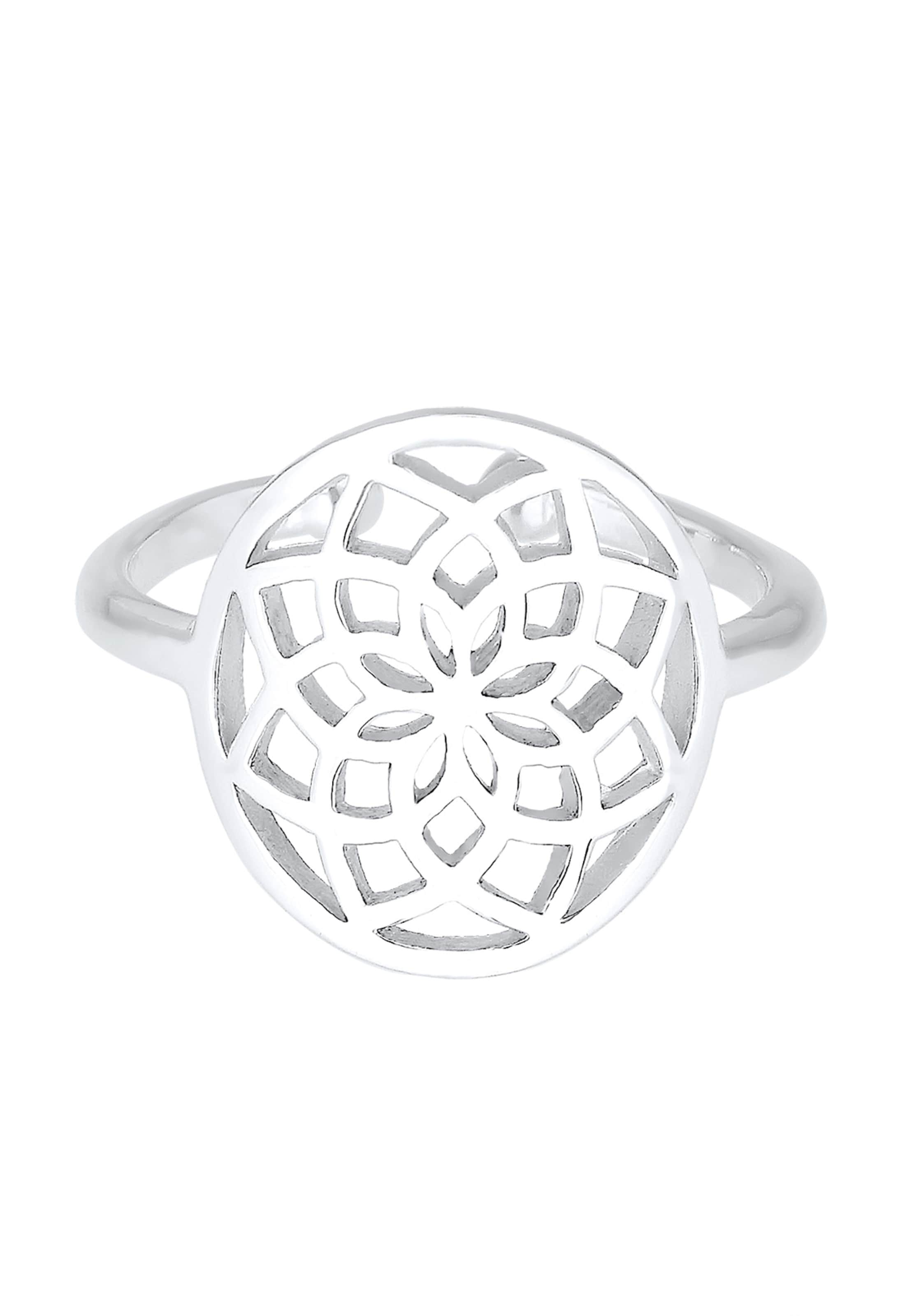 ELLI Ring in Zilver: voorkant