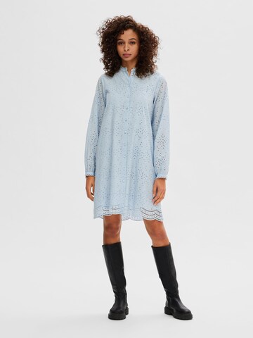 SELECTED FEMME Shirt Dress 'TATIANA' in Blue