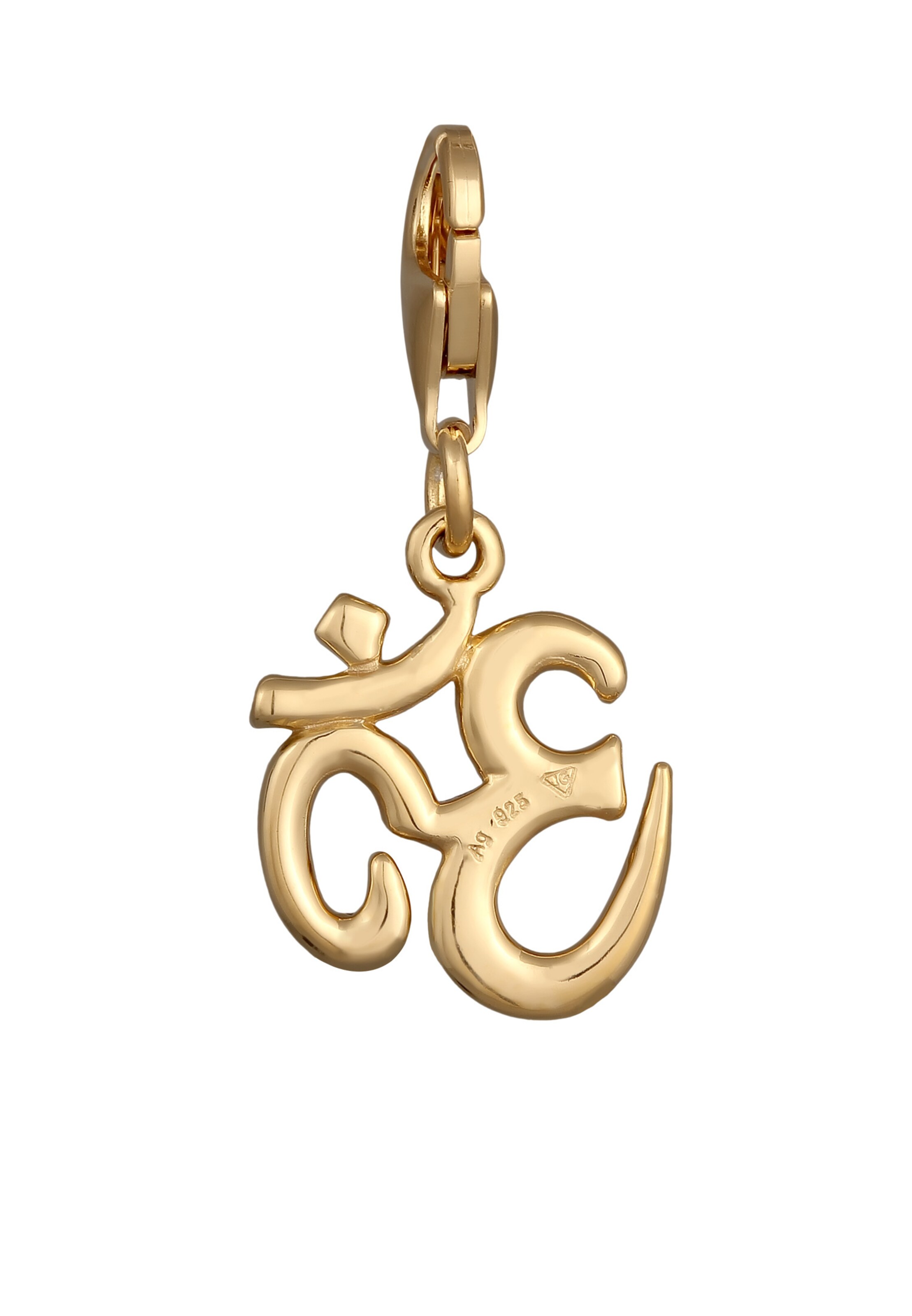 Nenalina Pendant 'Om' in Gold: front