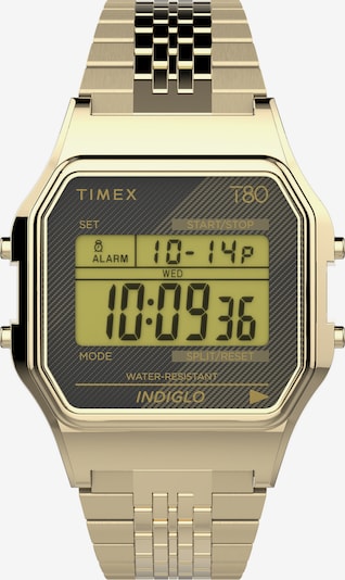 TIMEX Montre à affichage analogique en or, Vue avec produit