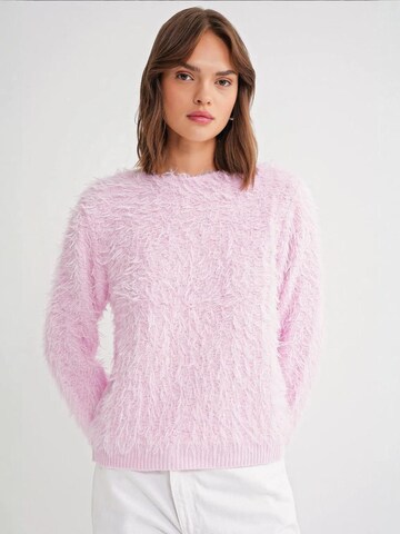 MixRay Kampsun 'Pullover', värv roosa