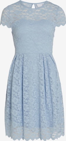 Robe de cocktail 'KALILA' VILA en bleu : devant