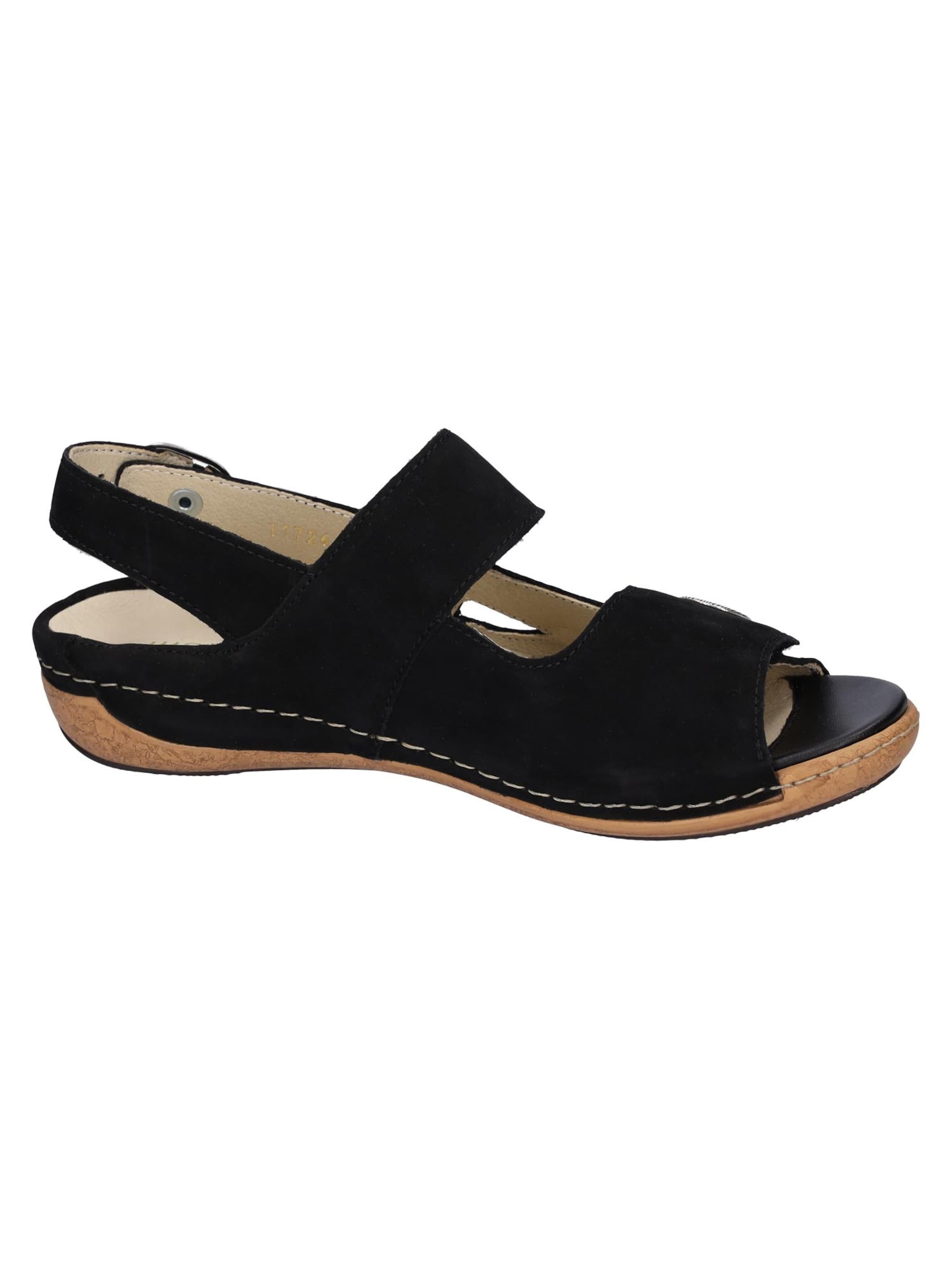 WALDLÄUFER Sandal 'Heliett' in Black