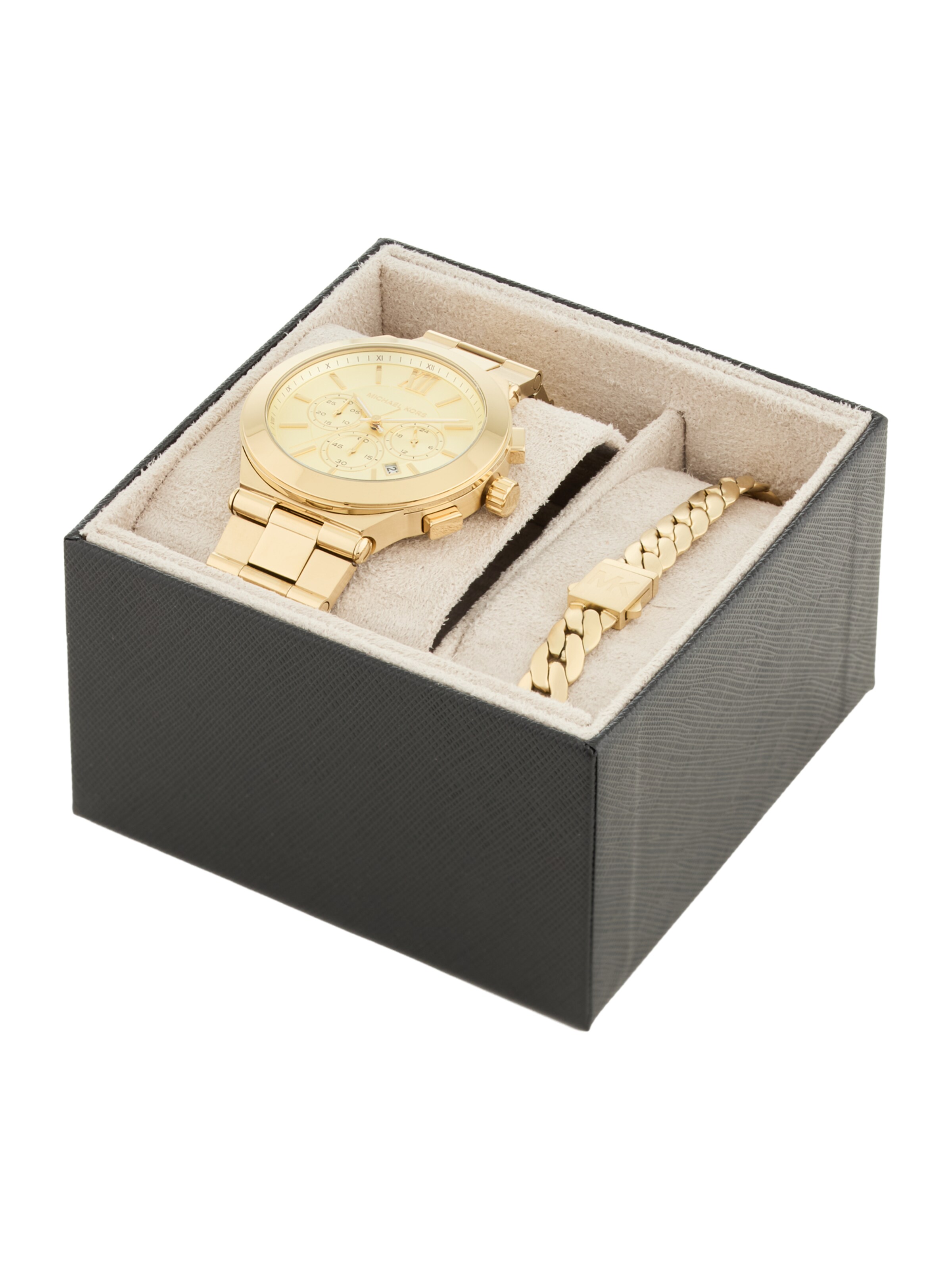 zelts Michael Kors Analogais pulkstenis 'BILLIE'