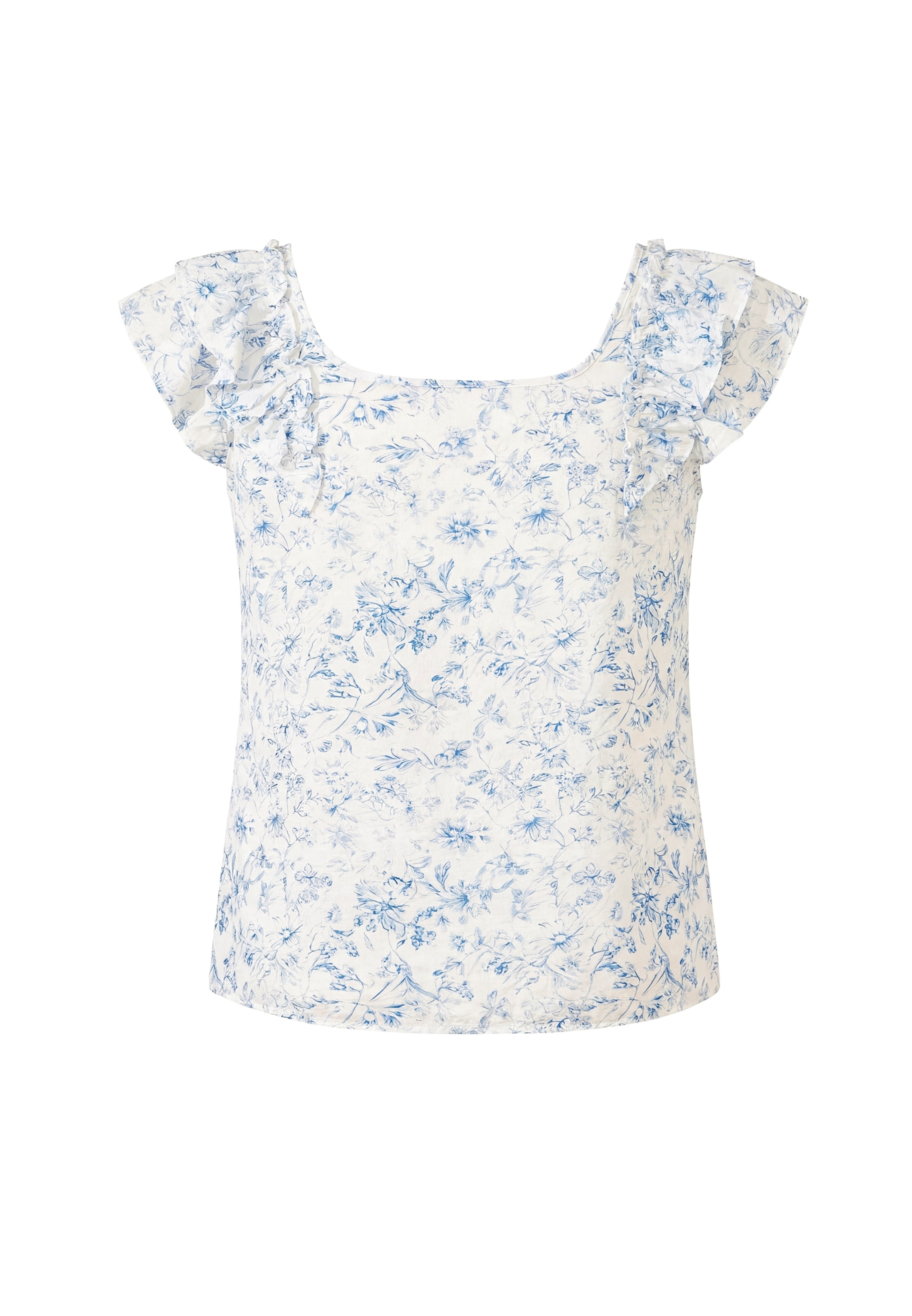 MYMO Bluse in Weiß: Vorderseite