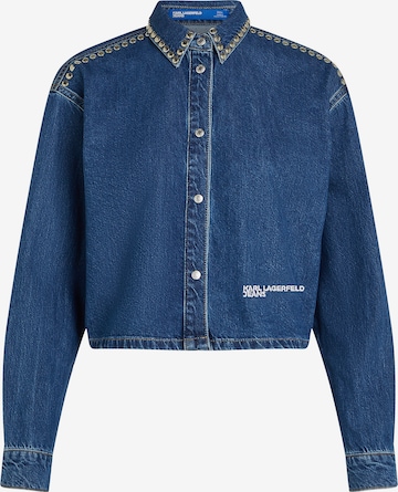 zils KARL LAGERFELD JEANS Blūze: no priekšpuses