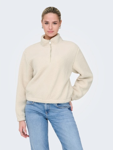 ONLY Свитер 'ONLNEW DALLAS' в Бежевый: спереди