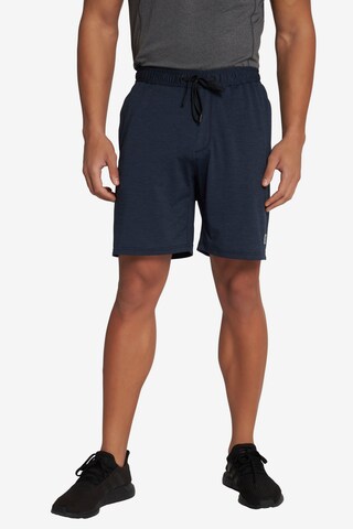 JAY-PI Regular Athletic Pants in Blue: front