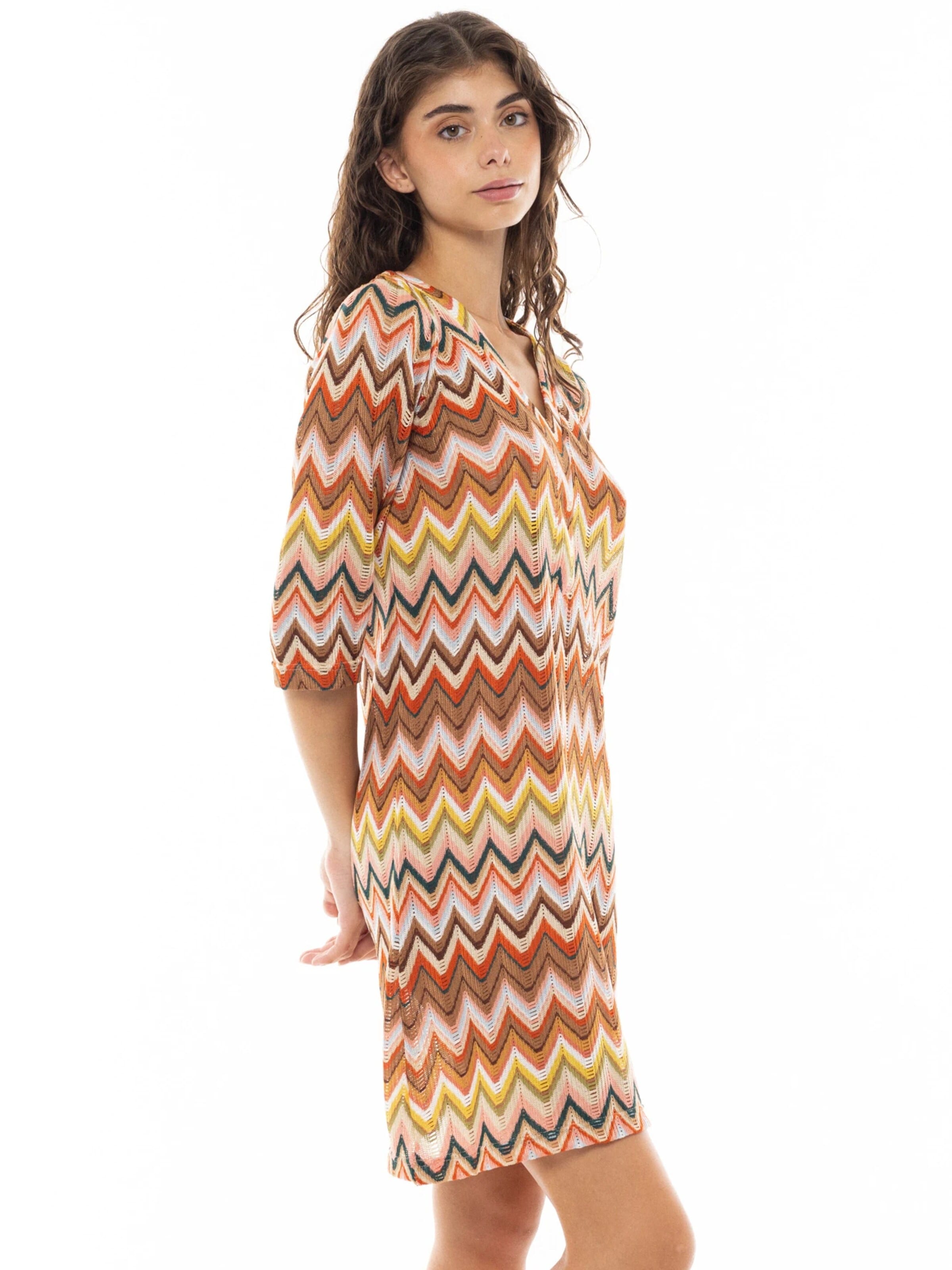 Pink Label Summer dress in Mixed colours