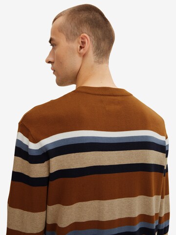 TOM TAILOR Pullover in Braun