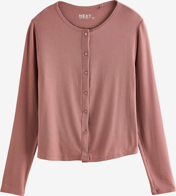 Next Плетена жилетка в розово: отпред