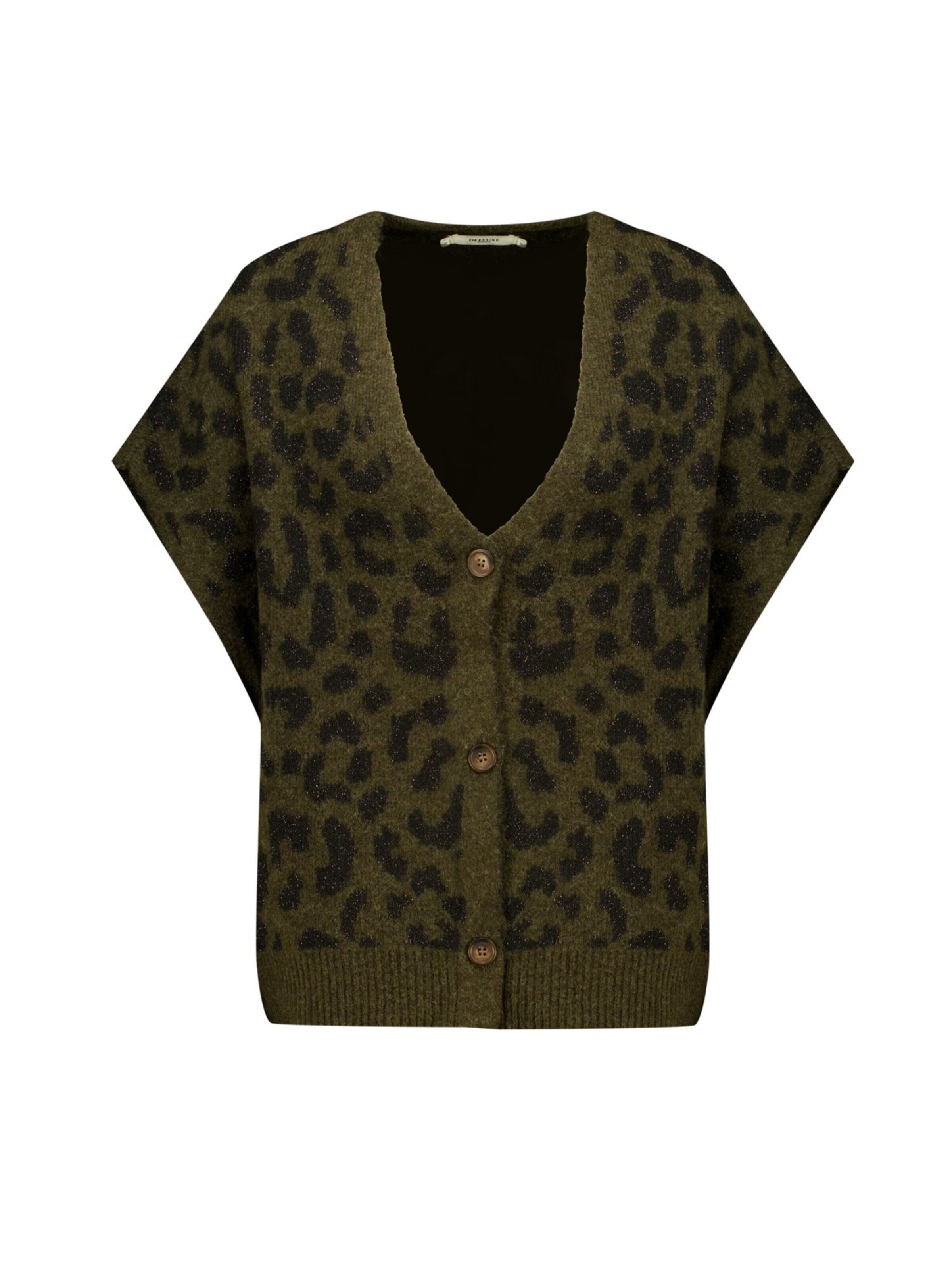 Veste mi-saison Deeluxe en vert : devant