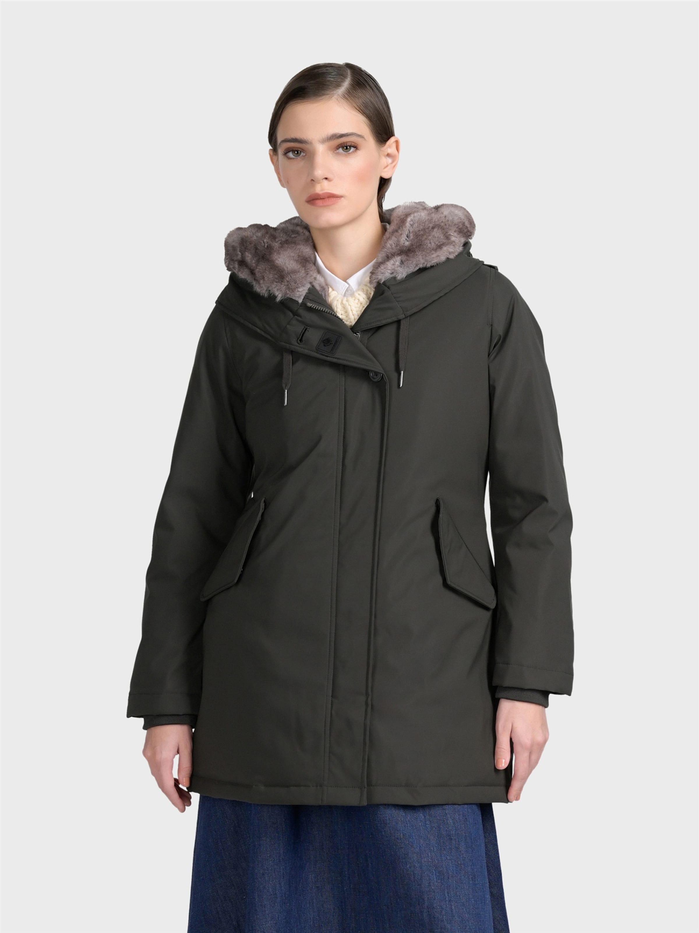 Canadian Classics Winter jacket 'Lanigan' in Brown: front