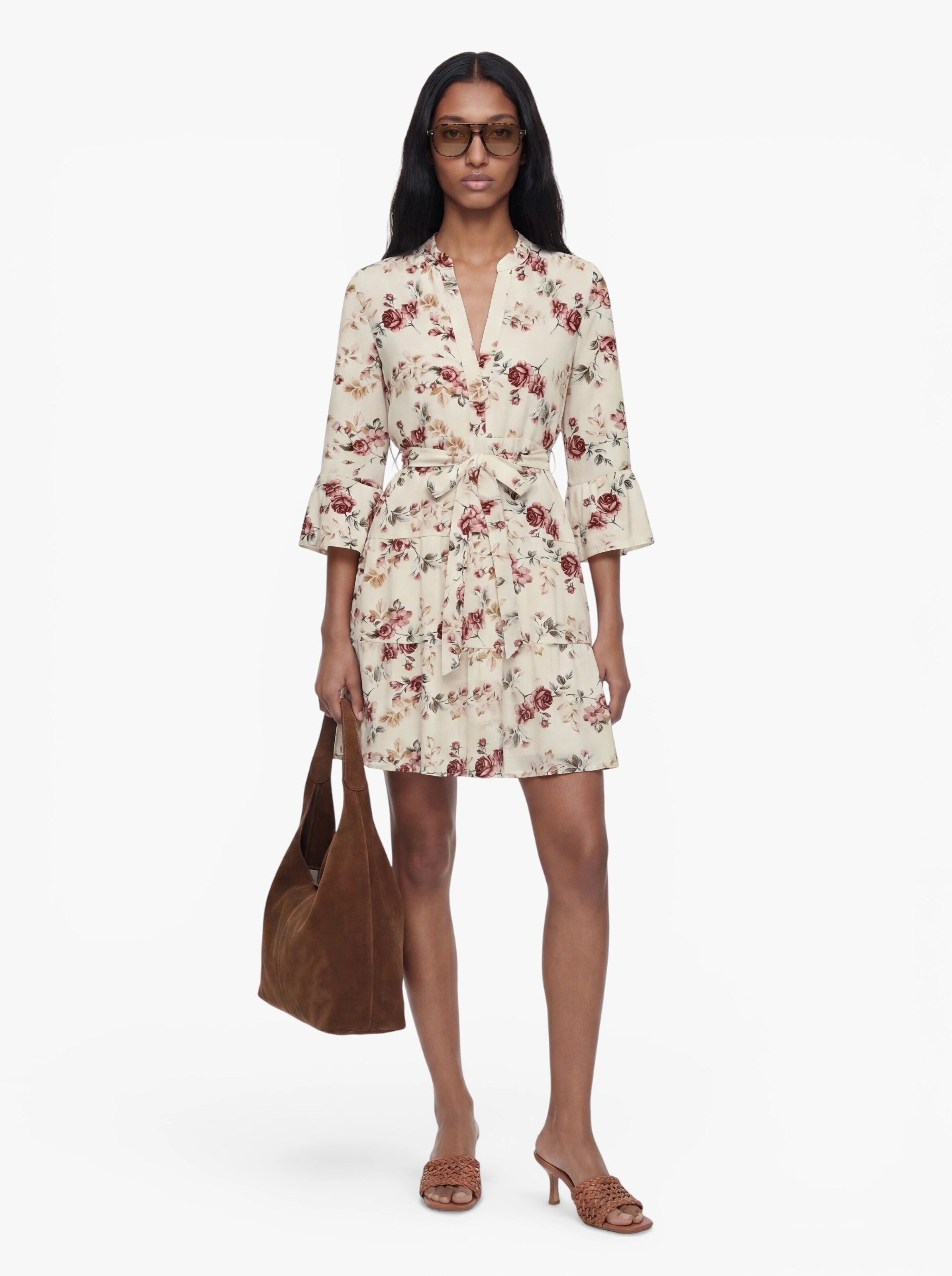 Robe 'ONLSINA' ONLY en beige