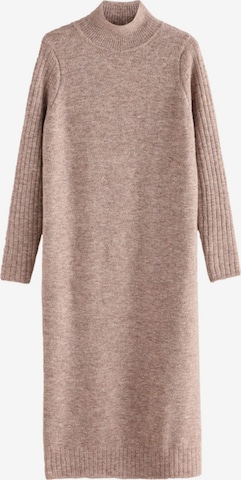 Next Úpletové šaty – béžová: přední strana