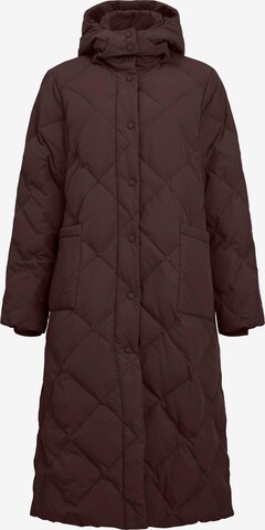 OBJECT Winter coat 'Ally' in Brown: front