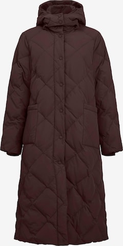 OBJECT Winter coat 'Ally' in Brown: front