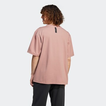 ADIDAS SPORTSWEAR - Camisa funcionais 'Z.N.E.' em vermelho