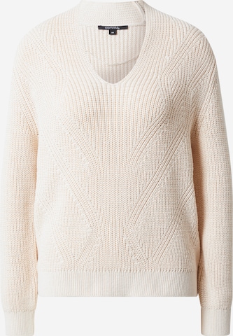 COMMA Sweter w kolorze beżowy: przód