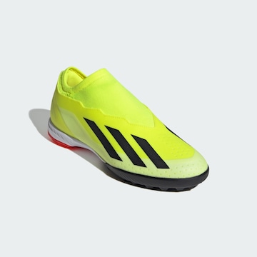 ADIDAS PERFORMANCE Soccer Cleats ' X Crazyfast League ' in Yellow