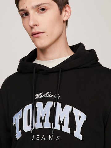 Tommy Jeans - Sweatshirt em preto