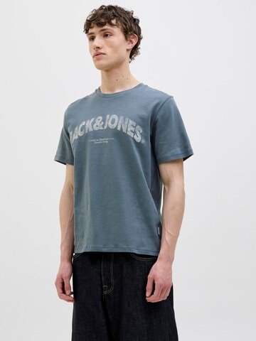 Maglietta 'JORAlmeria' di JACK & JONES in blu: frontale