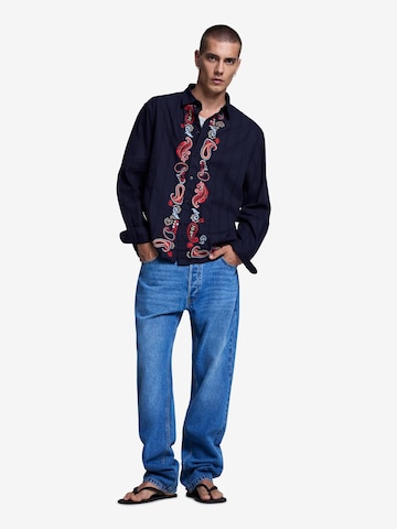 Desigual Средняя посадка Рубашка в Черный
