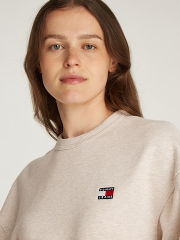 Felpa di Tommy Jeans in beige