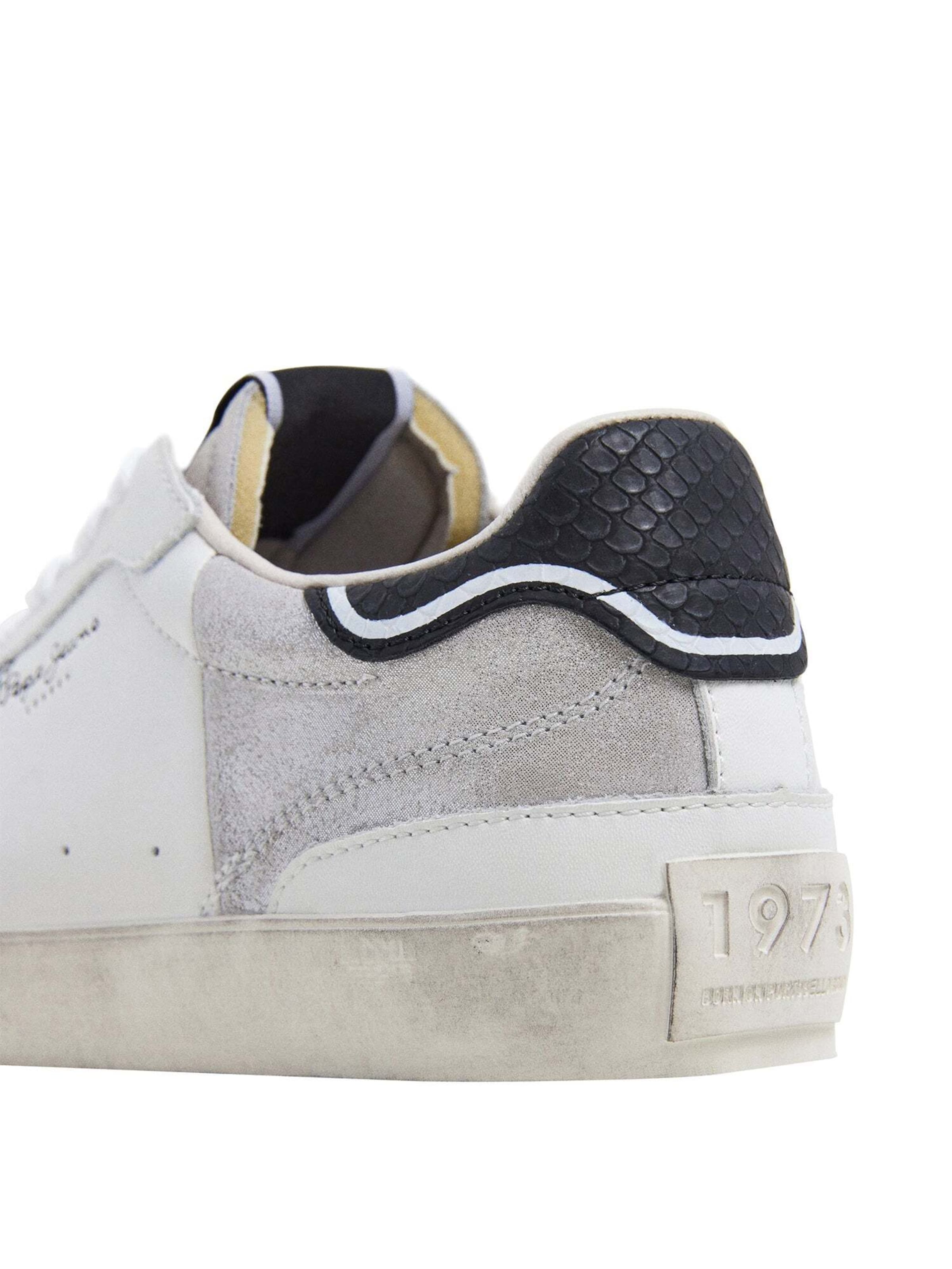 Sneaker bassa 'Lane' di Pepe Jeans in argento