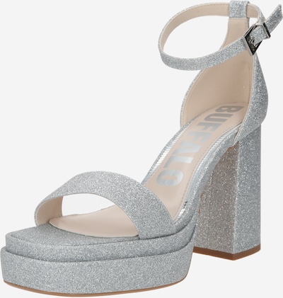 Basutės su dirželiais 'May Neat' iš BUFFALO, spalva – sidabrinė, Prekių apžvalga