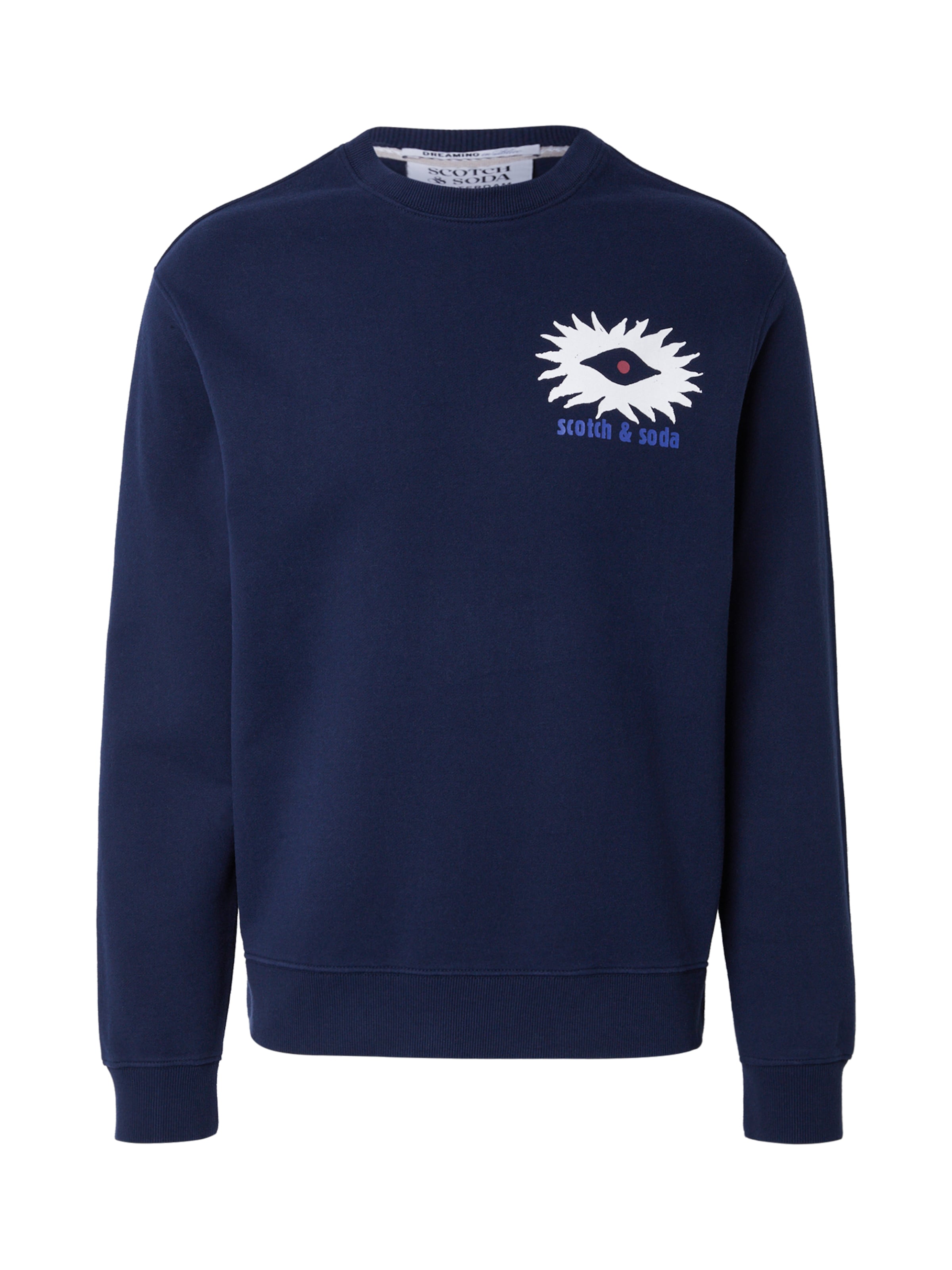 SCOTCH & SODA - Sudadera en azul: frente