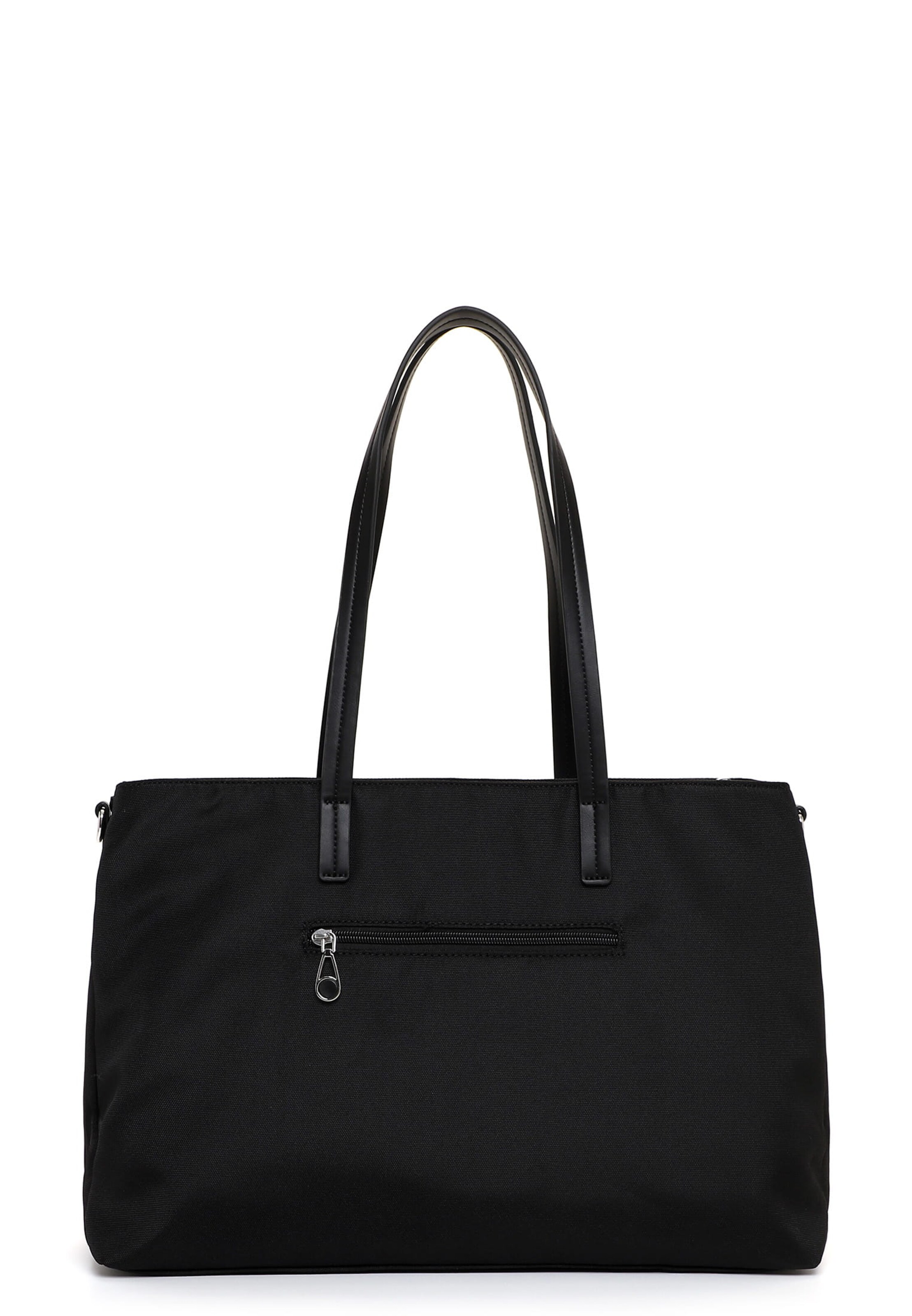 Tamaris Shopper 'Maggie' in Schwarz